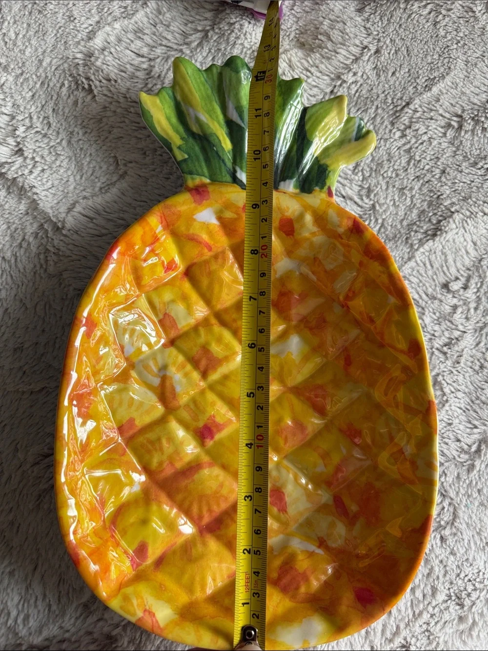Hard plastic Pineapple 🍍 Serving Dish